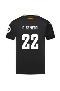 Fotbalové Dres Wolves Nelson Semedo #22 Venkovní Oblečení 2024-25 Krátký Rukáv